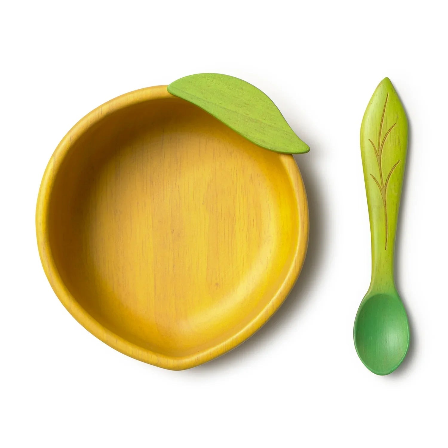 Oli&Carol Lou the Lemon Bowl and Spoon Set - Toby Tiger