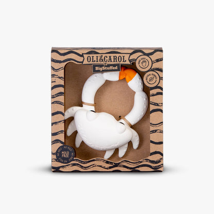 Oli & Carol x BIGSTUFFED Sharon the Crab Bath Toy - Toby Tiger
