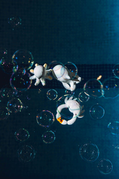 Oli & Carol x BIGSTUFFED Walter the Whale Bath Toy - Toby Tiger