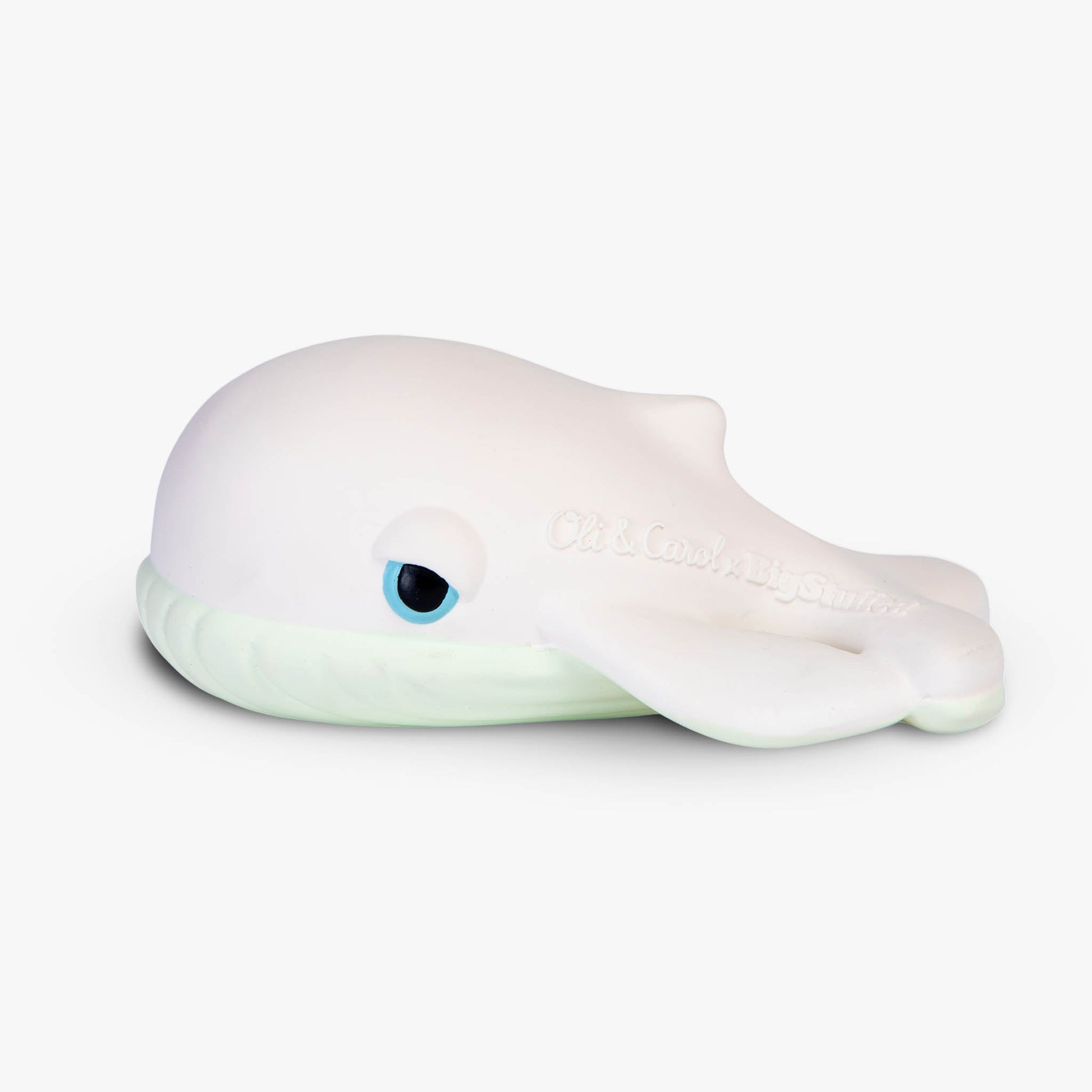 Oli & Carol x BIGSTUFFED Walter the Whale Bath Toy - Toby Tiger