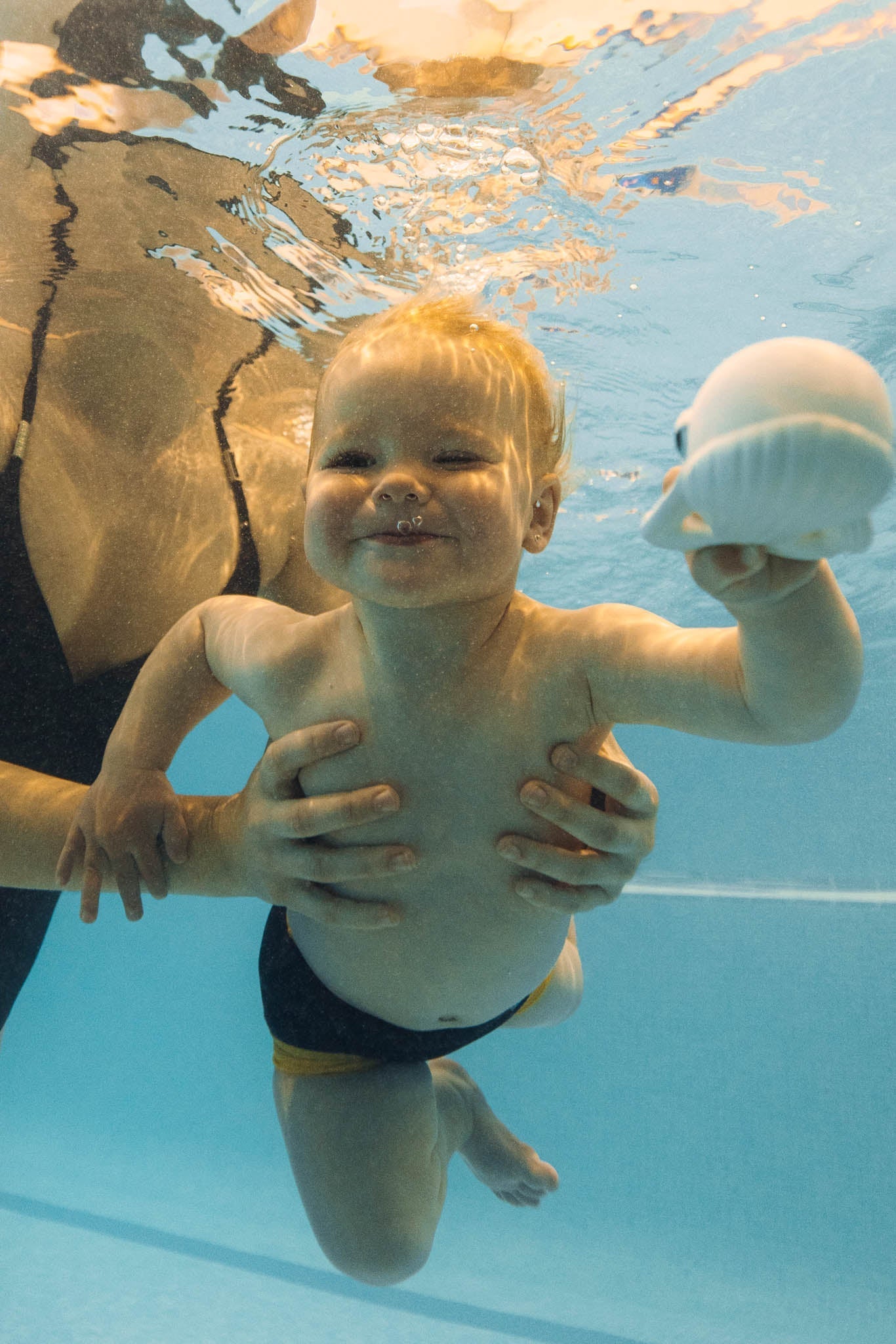 Oli & Carol x BIGSTUFFED Walter the Whale Bath Toy - Toby Tiger