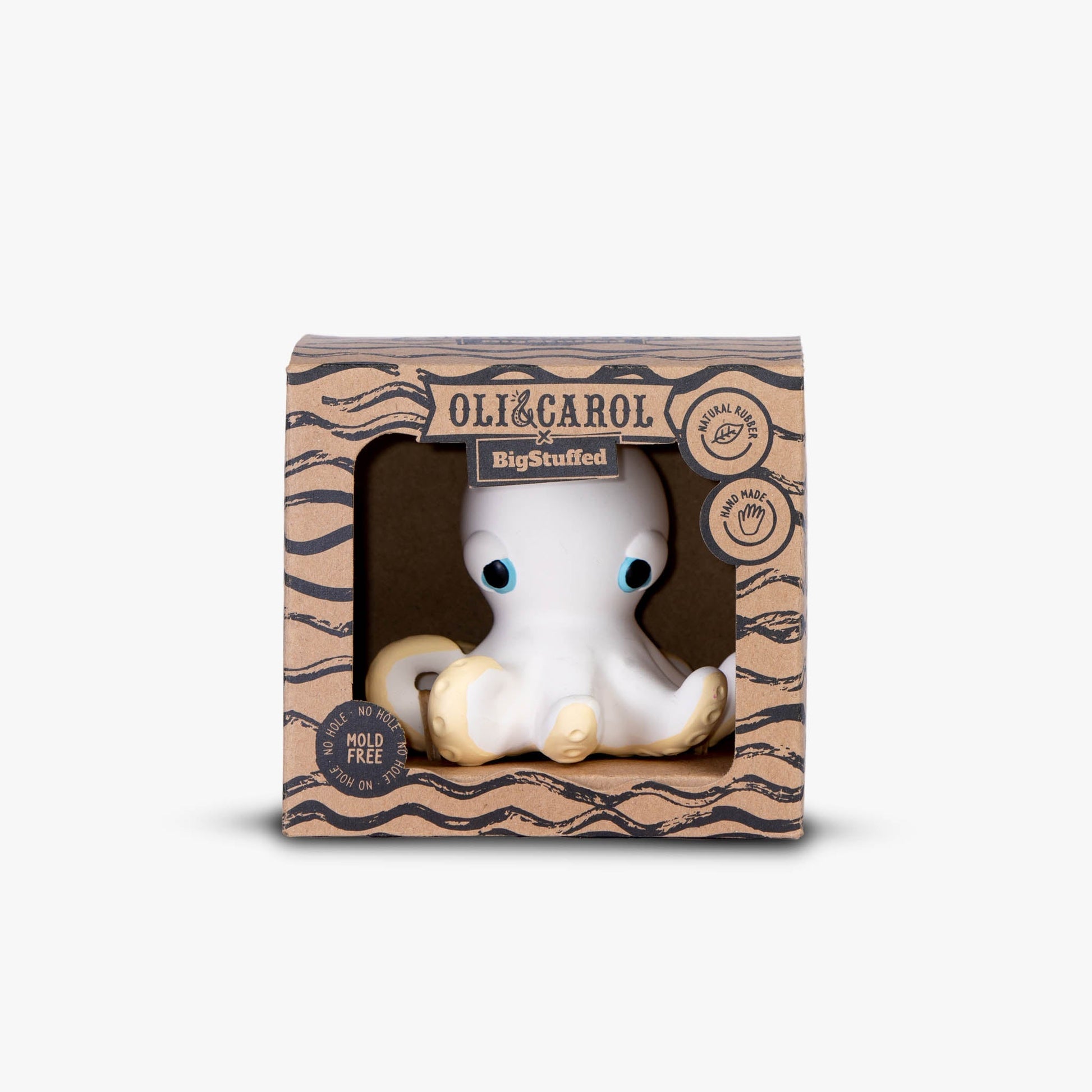 Oli & Carol x BIGSTUFFED Orlando the Octopus Bath Toy - Toby Tiger