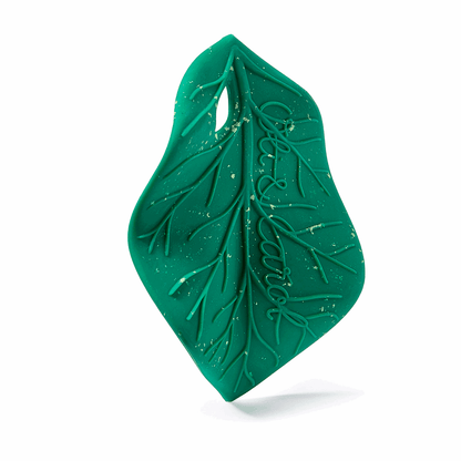 Oli & Carol Chlorophyll Leaf Teether - Toby Tiger
