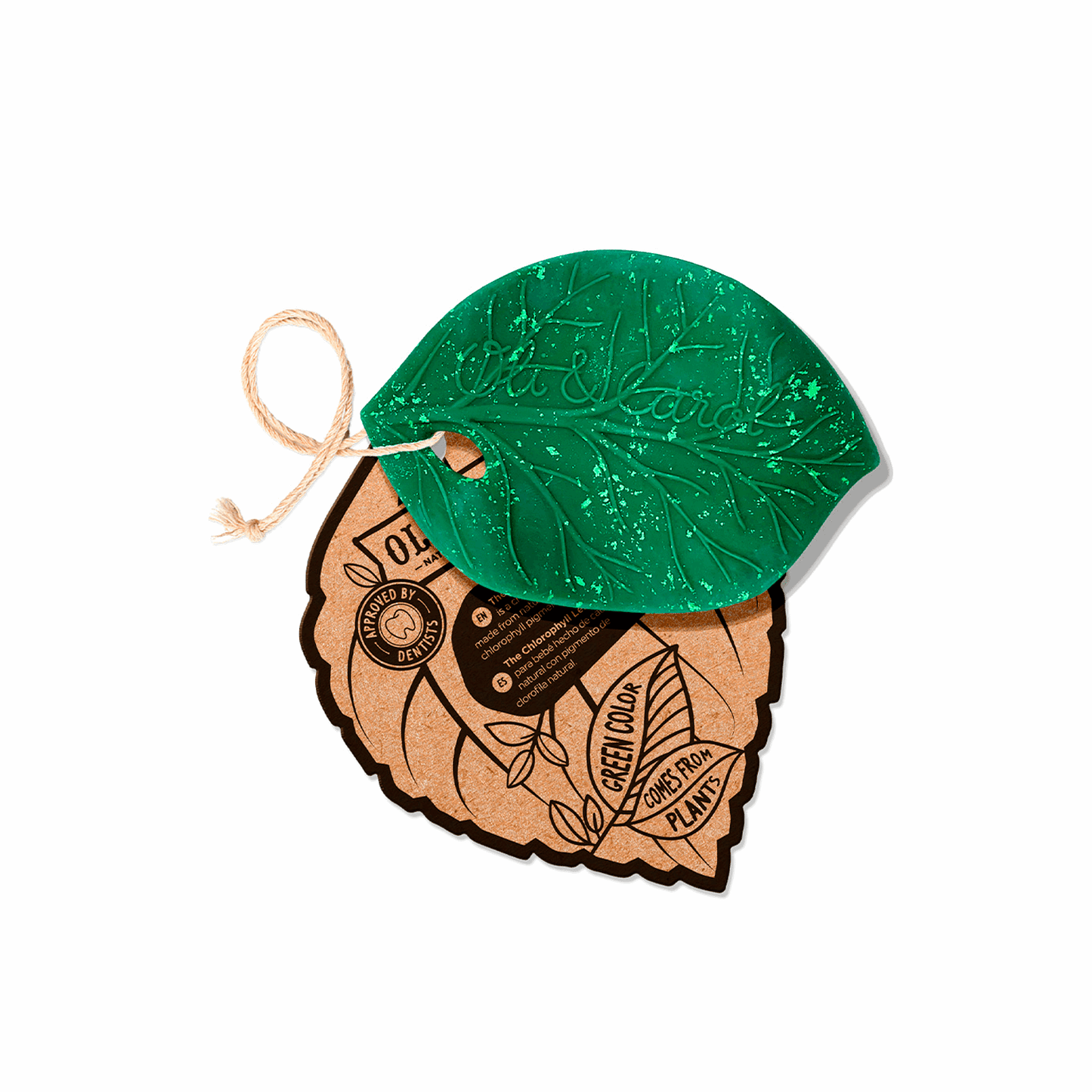 Oli & Carol Chlorophyll Leaf Teether - Toby Tiger