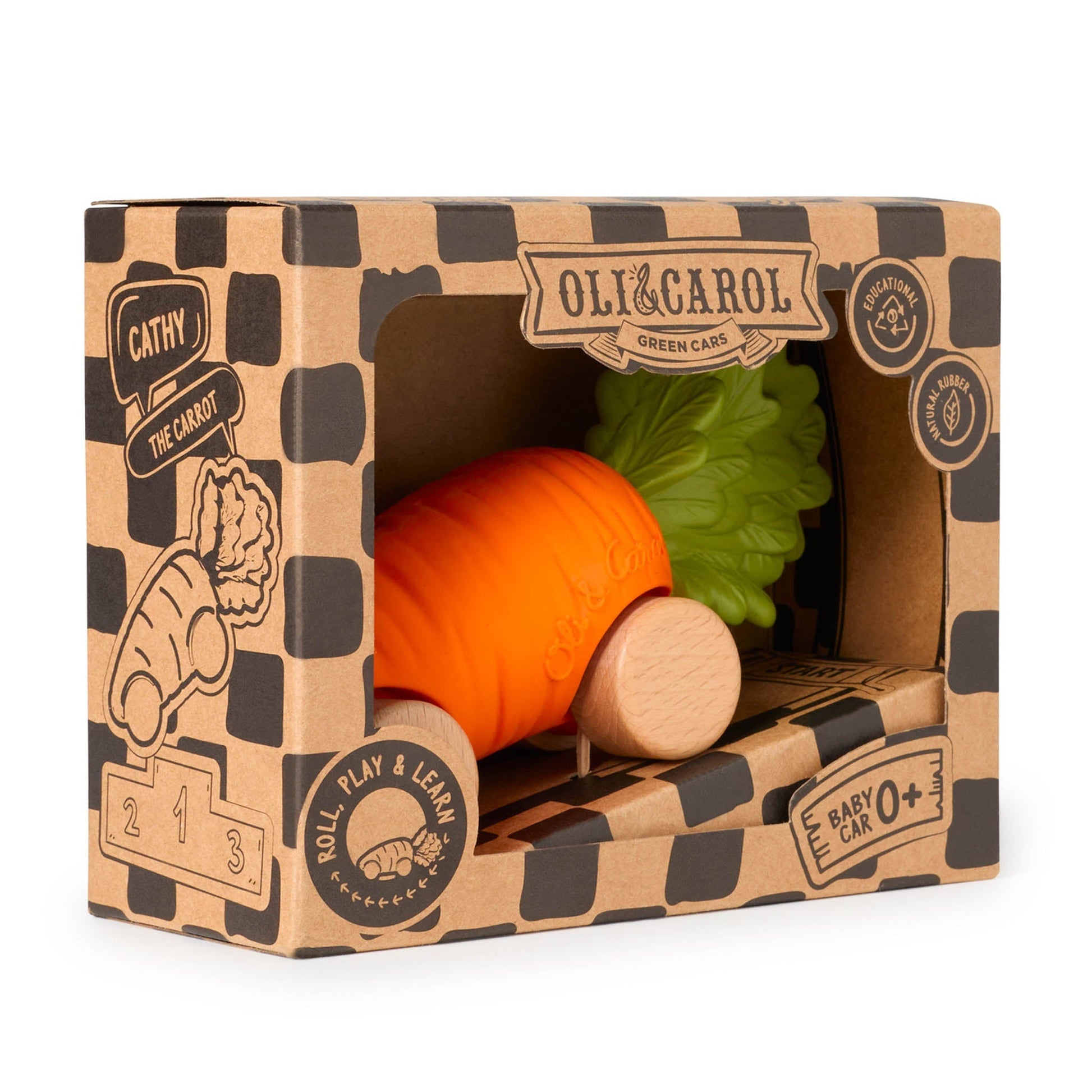 Oli & Carol Cathy the Carrot Car - Toby Tiger