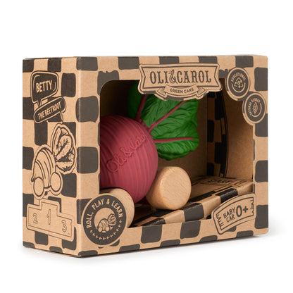 Oli & Carol Betty the Beetroot Car - Toby Tiger