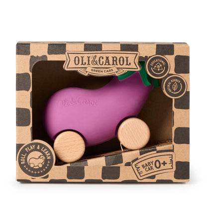 Oli & Carol Emma the Aubergine Car - Toby Tiger