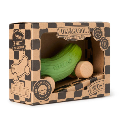 Oli & Carol Pepino the Cucumber Car - Toby Tiger