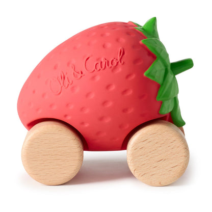 Oli & Carol Sweetie the Strawberry Car - Toby Tiger