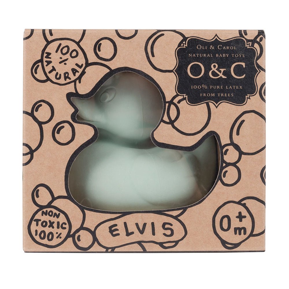 Oli & Carol Small Ducks Monochrome Mint - Toby Tiger UK