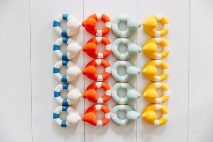 Oli & Carol Floatie Duck Mint Bath Toy - Toby Tiger