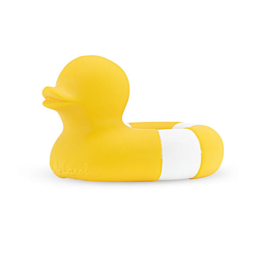 Oli & Carol Floatie Duck Yellow Bath Toy - Toby Tiger UK