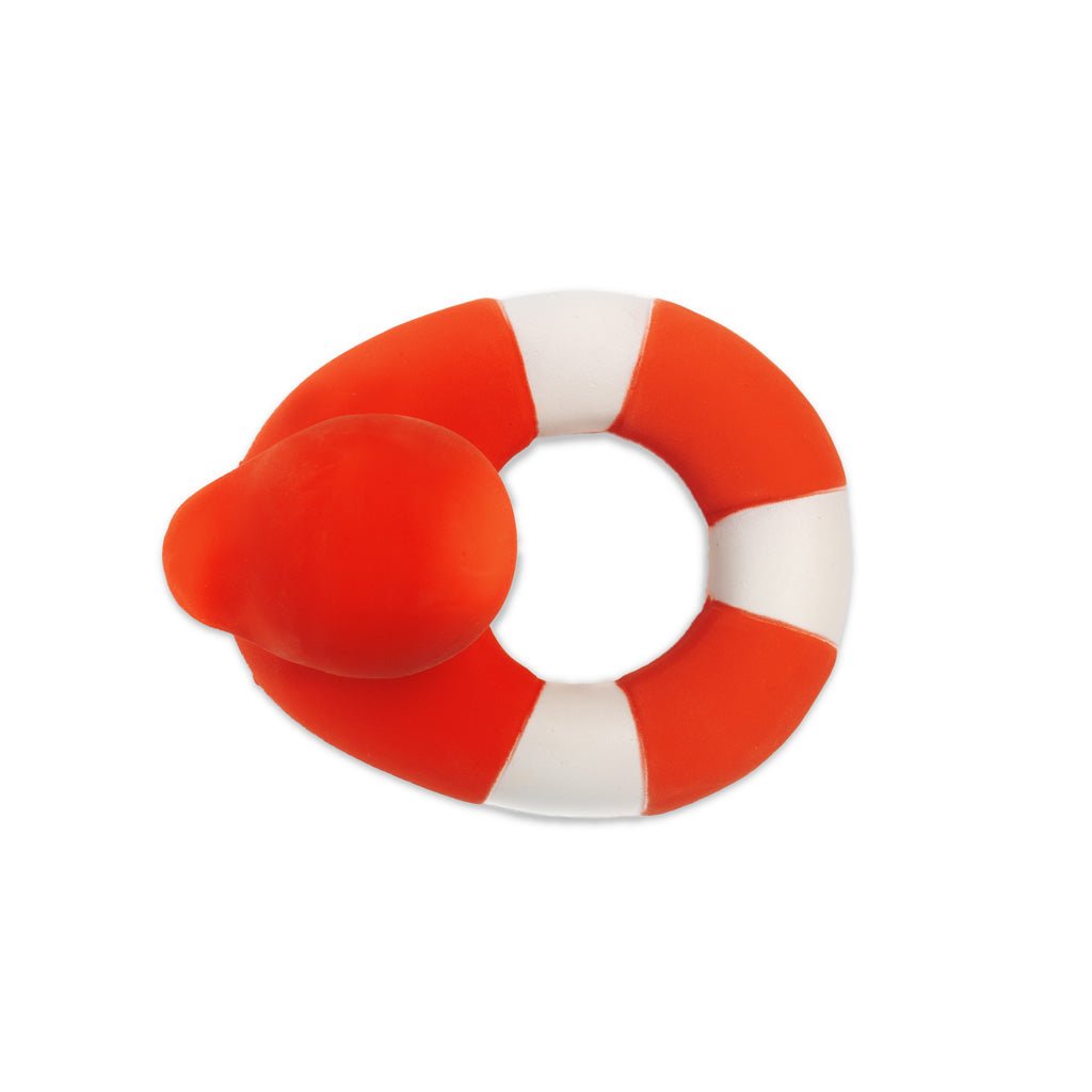 Oli & Carol Floatie Duck Red Bath Toy - Toby Tiger