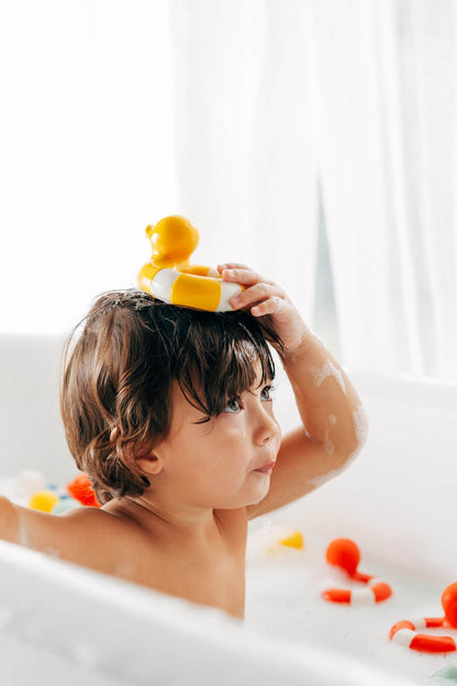 Oli & Carol Floatie Duck Red Bath Toy - Toby Tiger