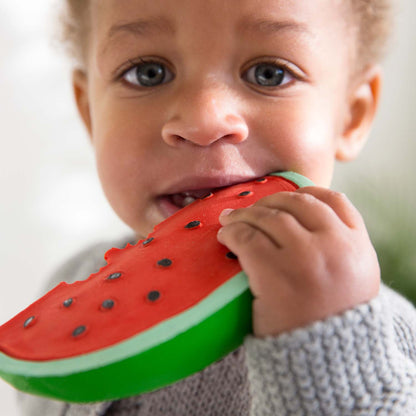 Oli & Carol Wally the Watermelon Teether - Toby Tiger
