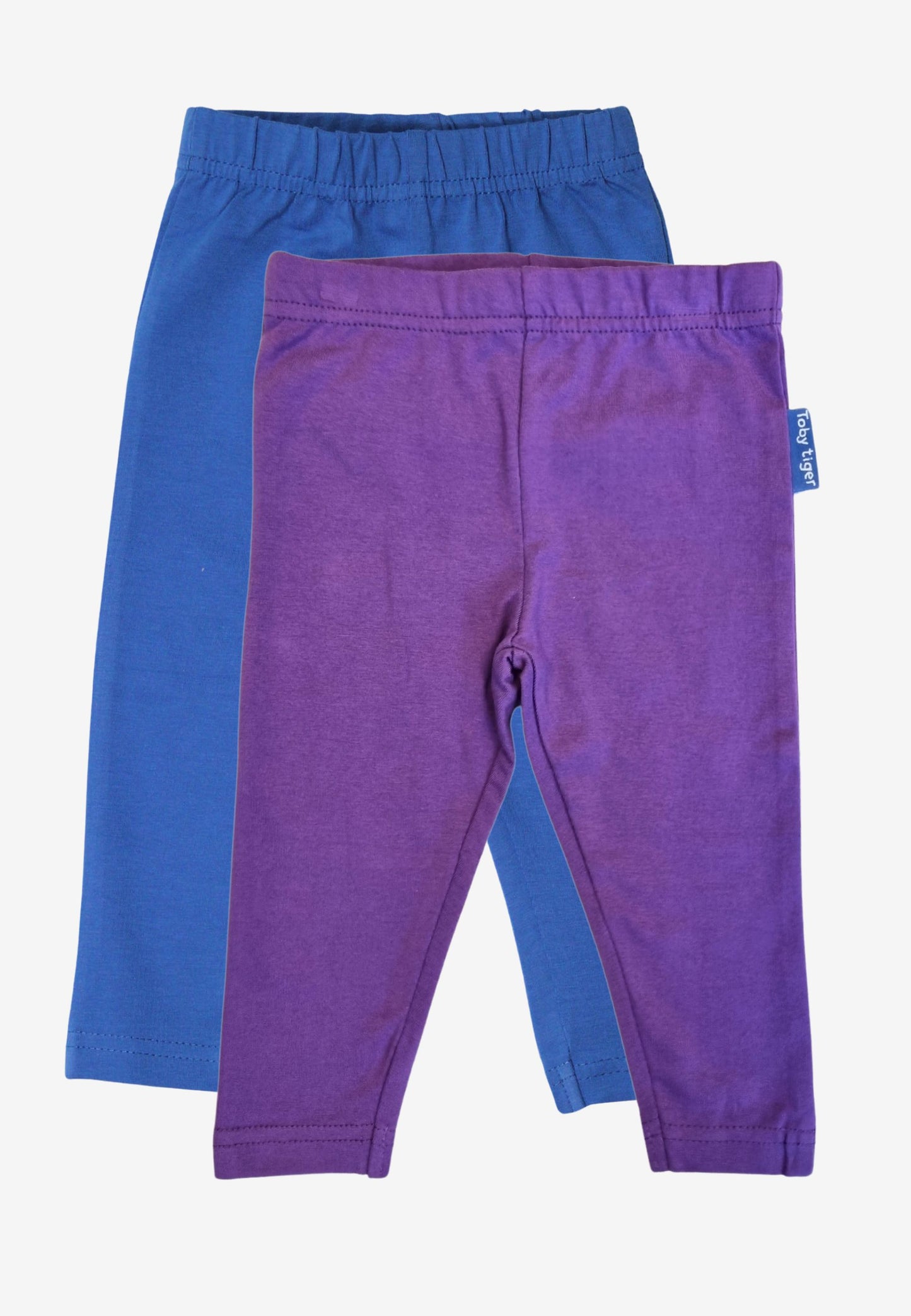 Organic Basic Leggings Bundle - Blue & Purple