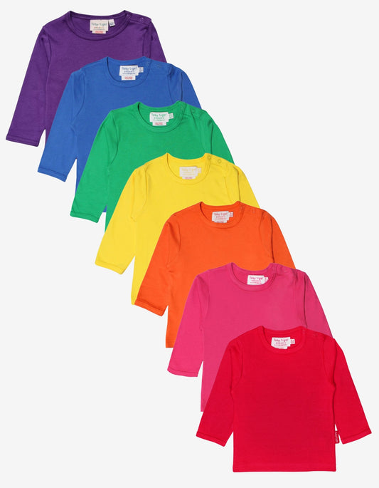 Organic Basic Long - Sleeved T-Shirt Bundle - Toby Tiger