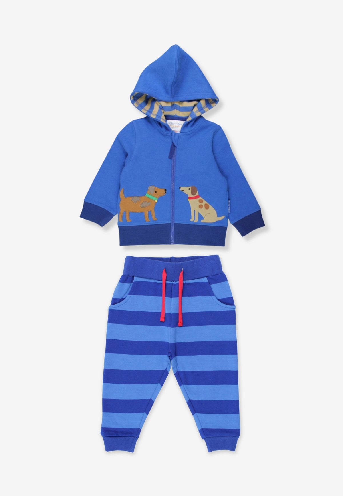 Organic Dog Applique Hoodie & Joggers Bundle