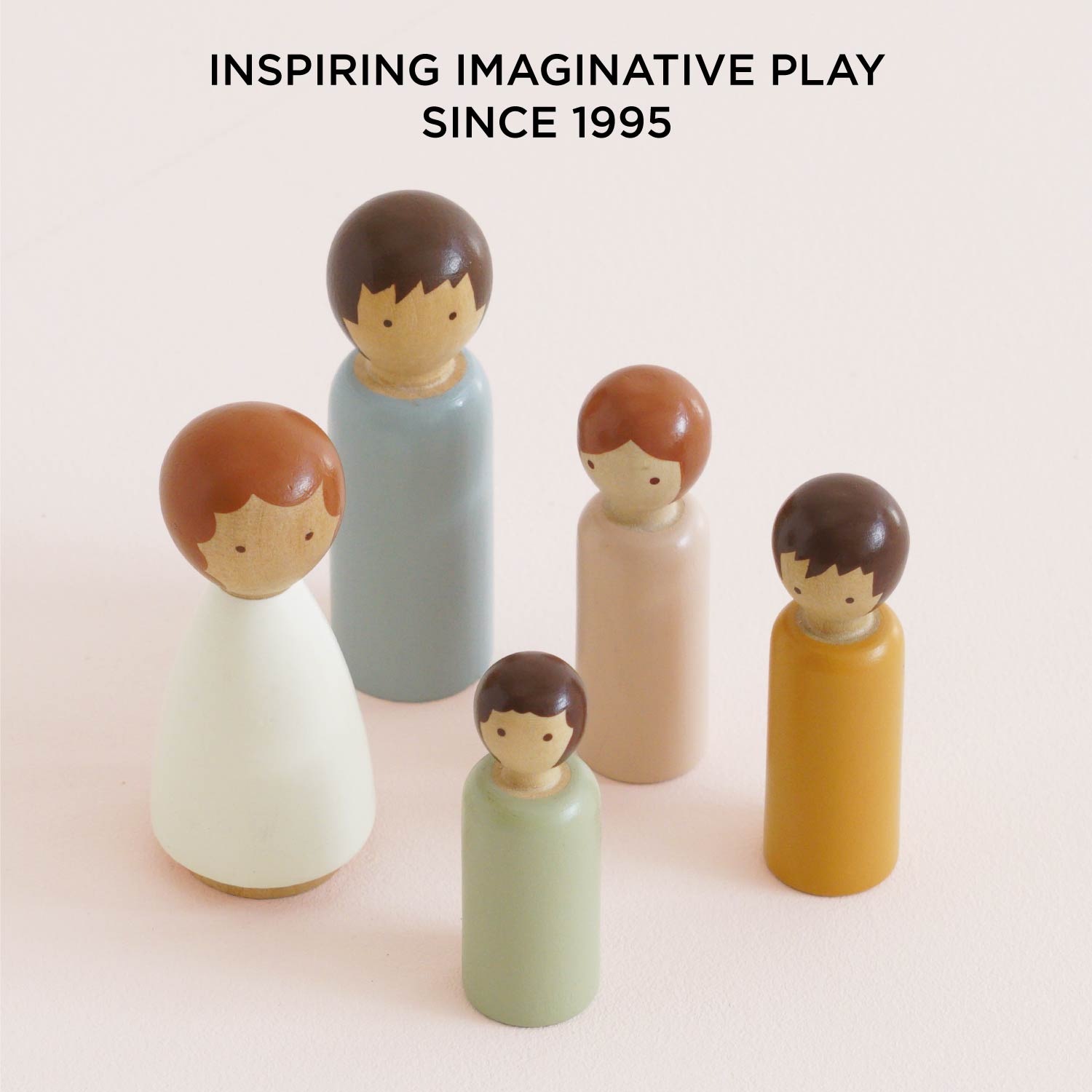 Dubois Wooden Family Dolls - Toby Tiger UK