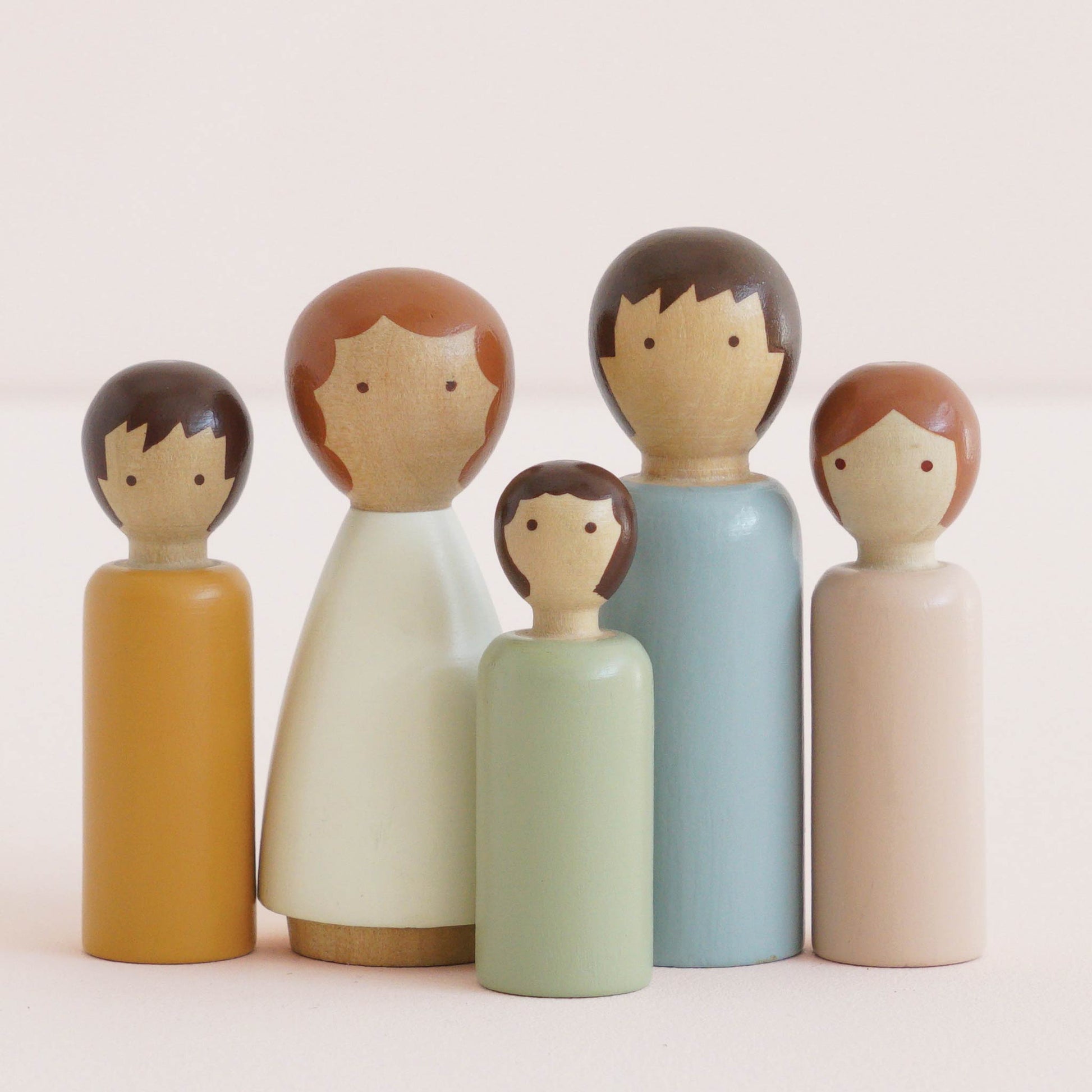 Dubois Wooden Family Dolls - Toby Tiger UK