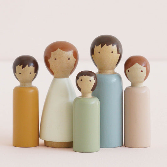 Dubois Wooden Family Dolls - Toby Tiger UK