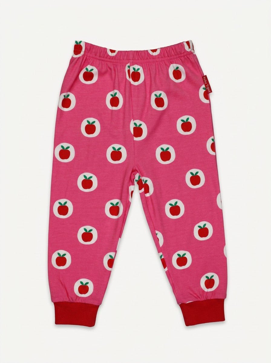 Organic Apple Print Pyjamas - Toby Tiger UK