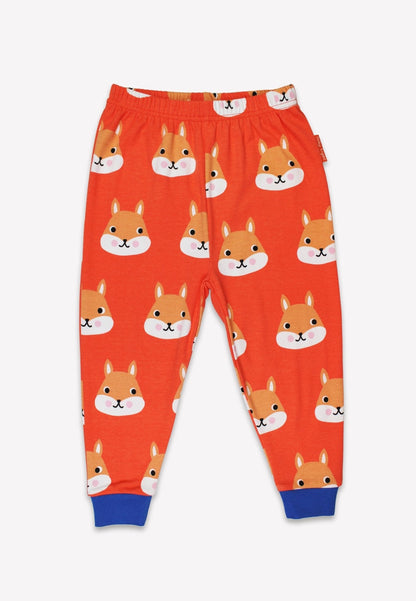 Organic Squirrel Print Pyjamas - Toby Tiger