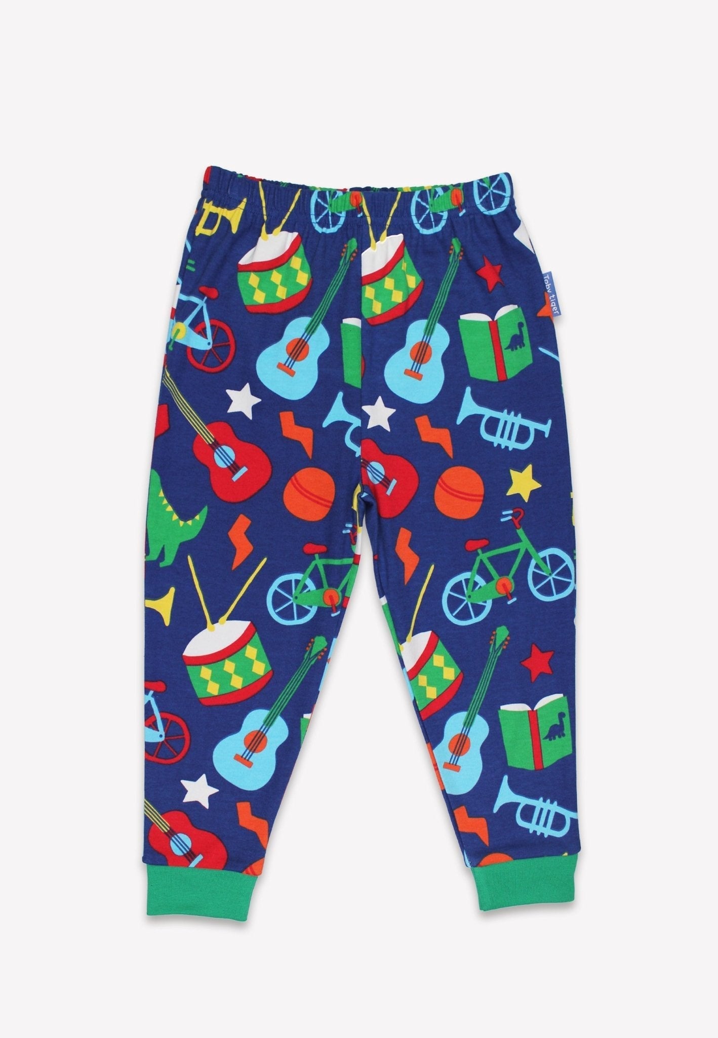 Organic Toys Print Pyjamas - Toby Tiger