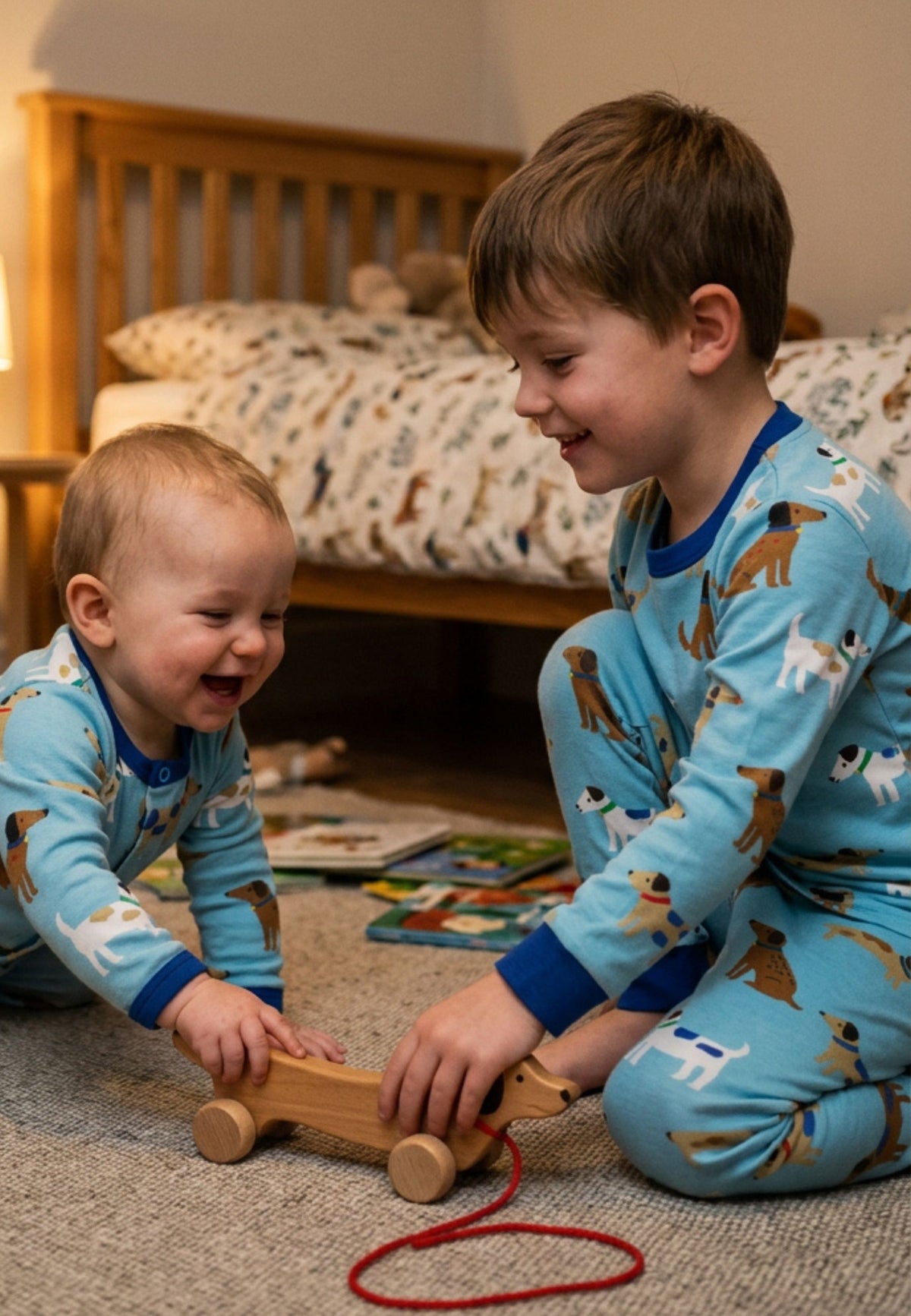 Organic Dog Print Pyjamas