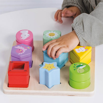 Rainbow Sensory Shape Sorter - Toby Tiger UK