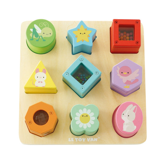 Rainbow Sensory Shape Sorter - Toby Tiger UK