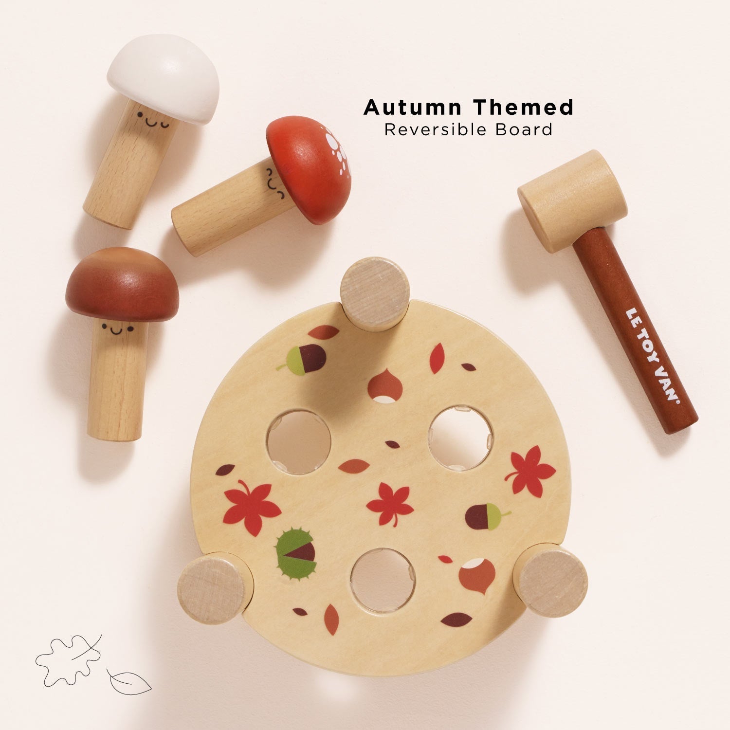 Woodland Mushroom Hammer Game - Toby Tiger UK
