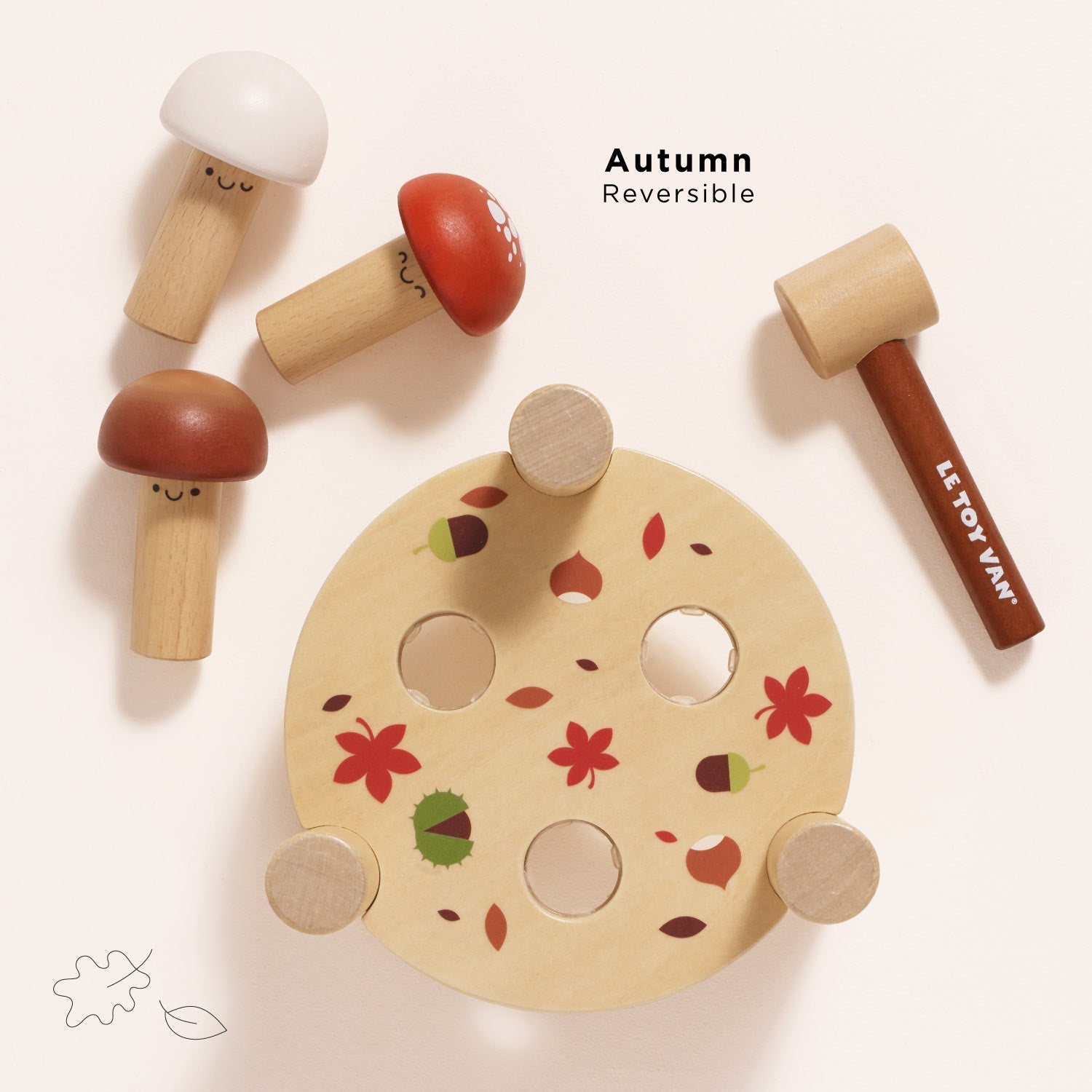 Woodland Mushroom Hammer Game - Toby Tiger UK