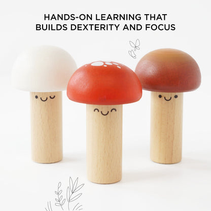 Woodland Mushroom Hammer Game - Toby Tiger UK