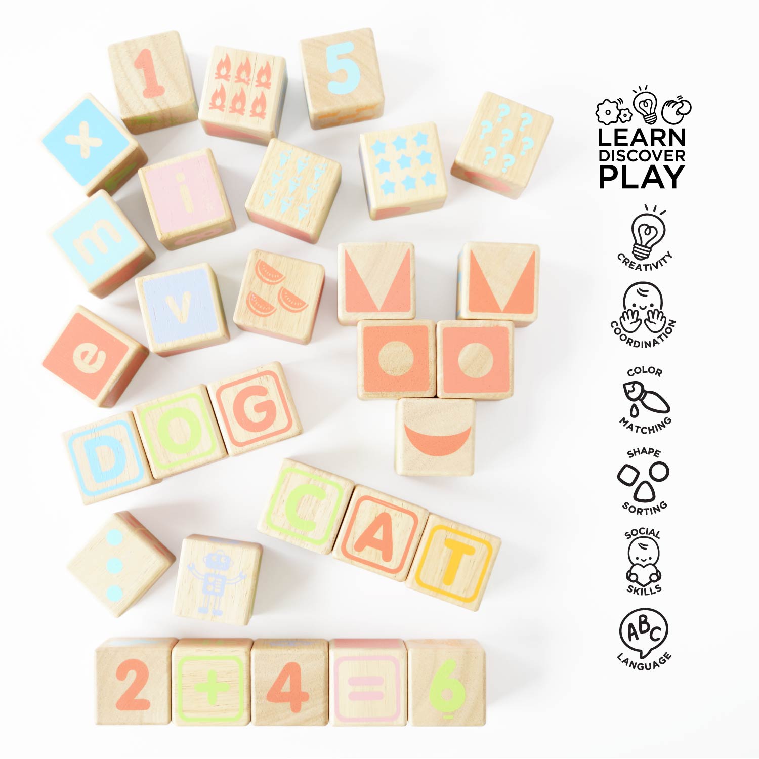 ABC Learning Blocks - Toby Tiger UK