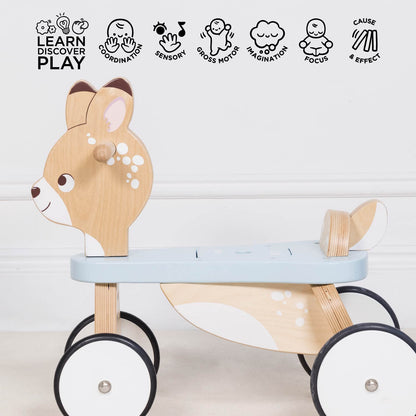 Woodland Ride - On Deer - Toby Tiger