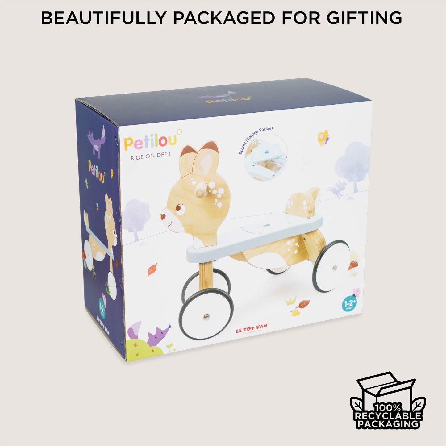 Woodland Ride - On Deer - Toby Tiger