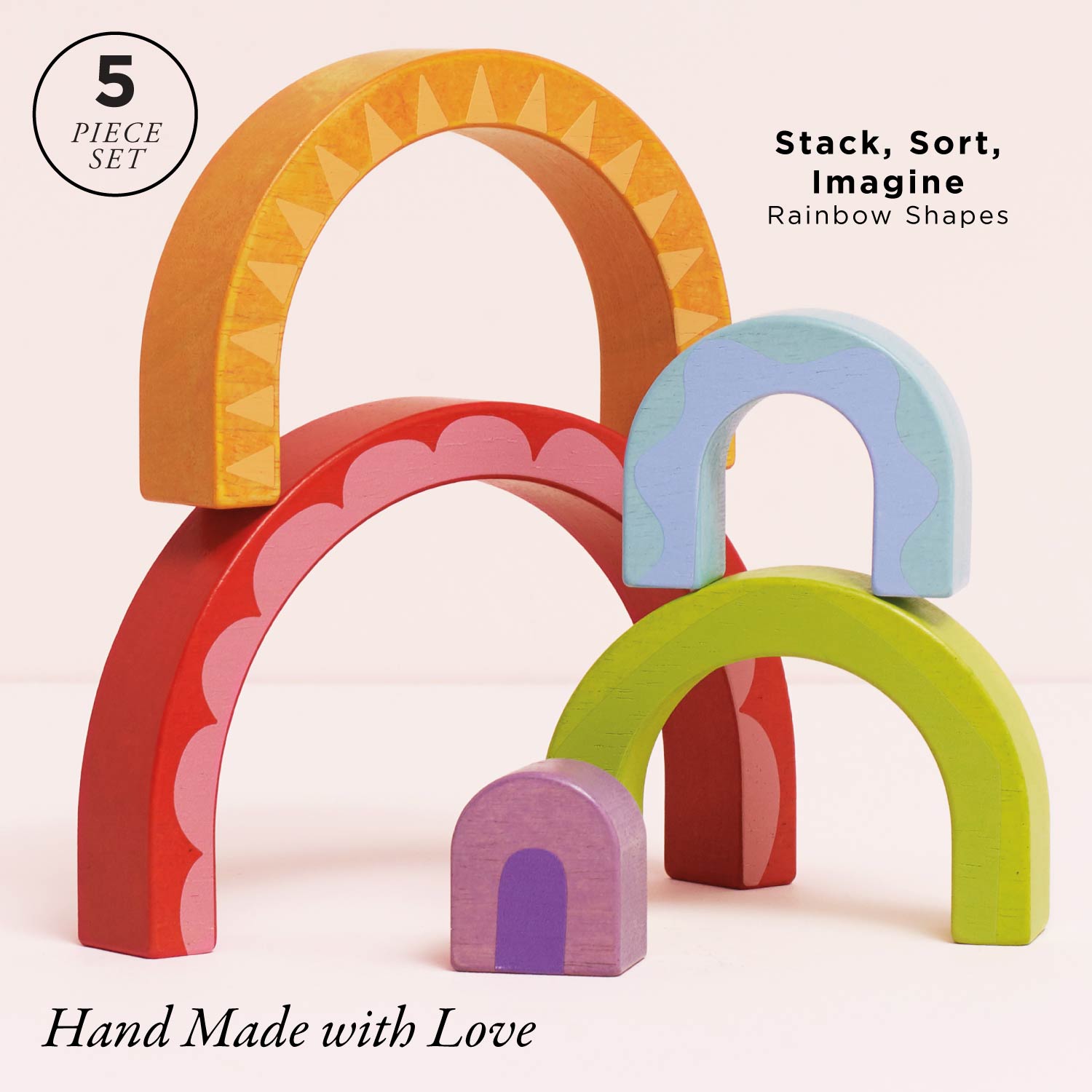 Rainbow Tunnel Toy - Toby Tiger UK