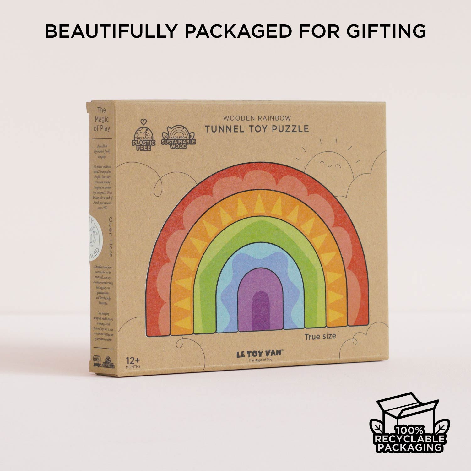 Rainbow Tunnel Toy - Toby Tiger UK
