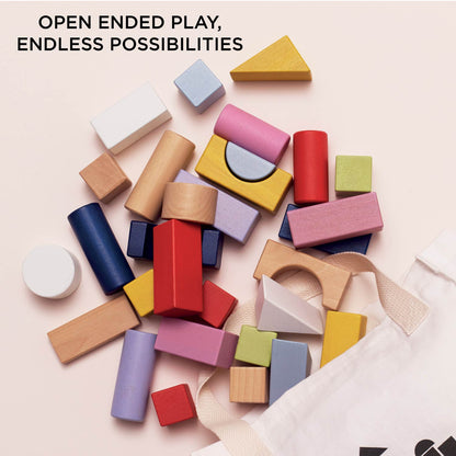 Colourful Building Blocks - Toby Tiger