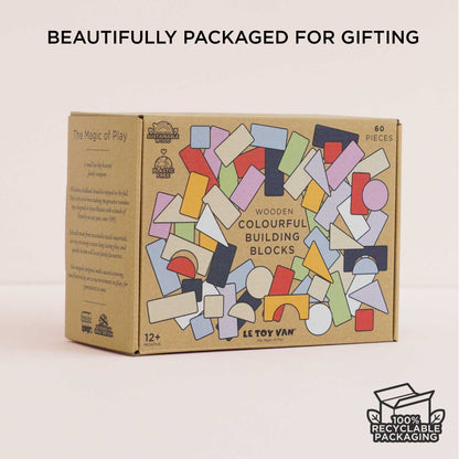 Colourful Building Blocks - Toby Tiger