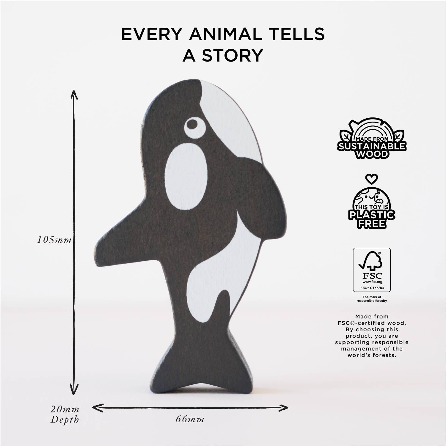 Ocean Life Stacking Animals & Bag - Toby Tiger UK