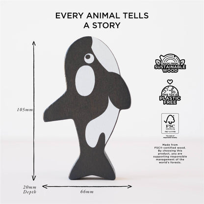 Ocean Life Stacking Animals & Bag - Toby Tiger UK