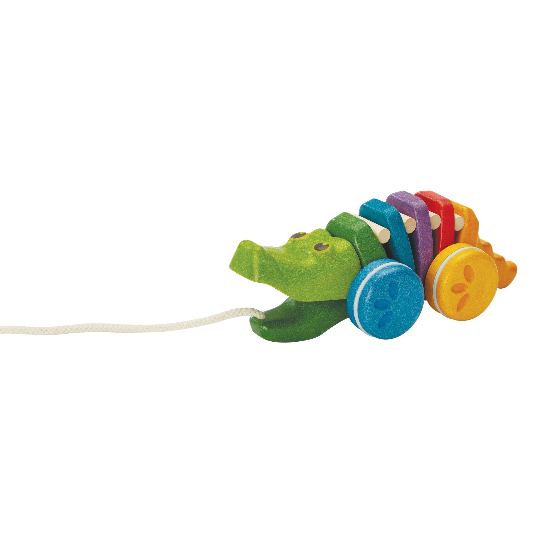 PlanToys Rainbow Alligator - Toby Tiger