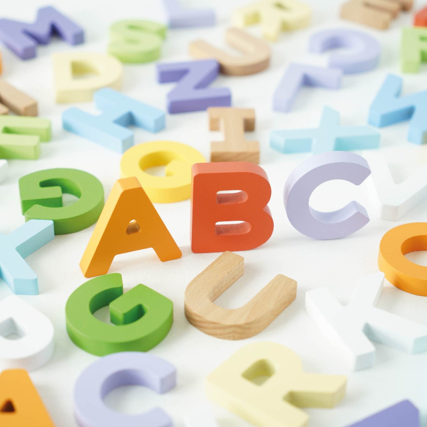 Wooden Alphabet Set & Bag - Toby Tiger UK