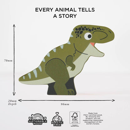 Jurassic Stacking Dinosaurs & Bag - Toby Tiger UK