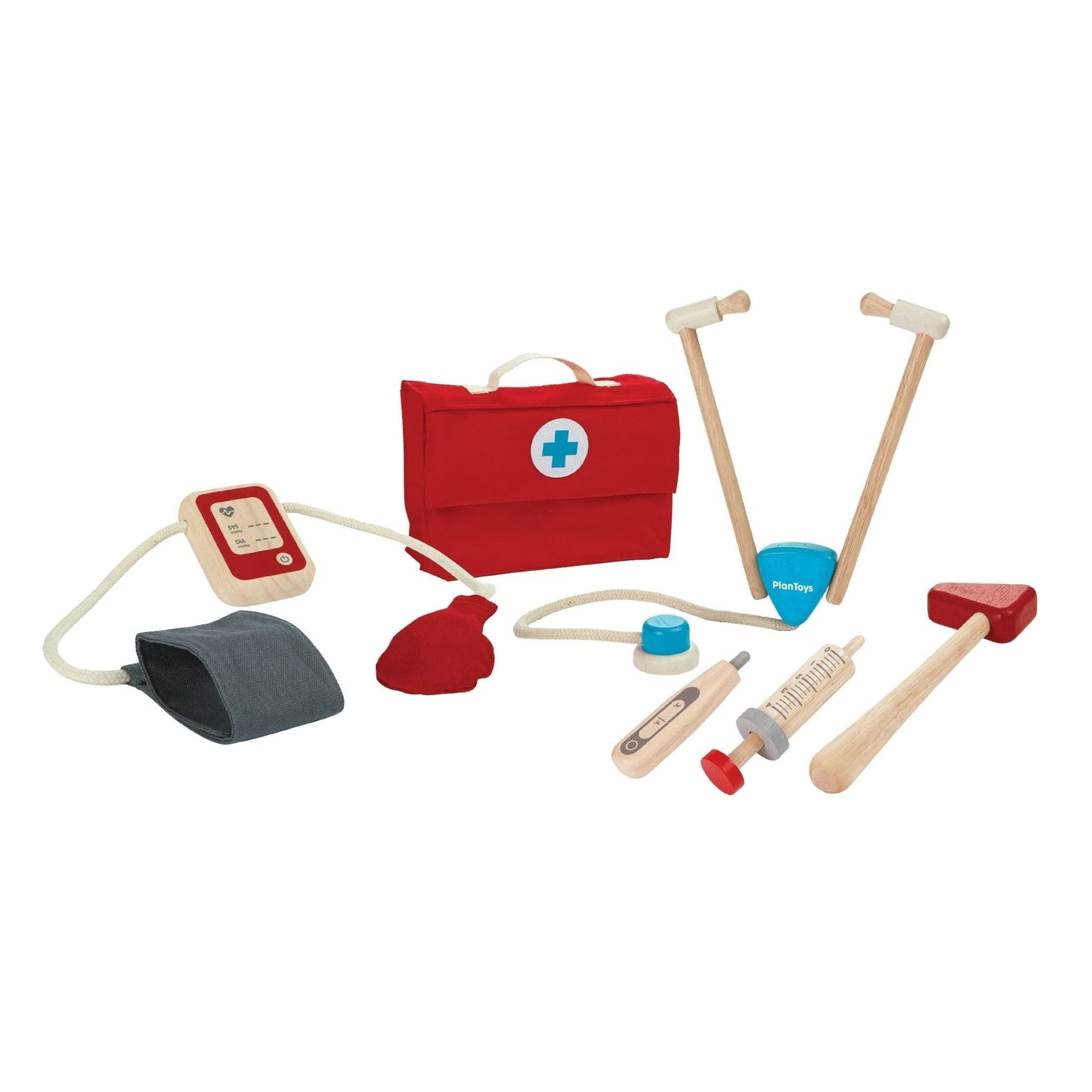 PlanToys Doctor Set - Toby Tiger
