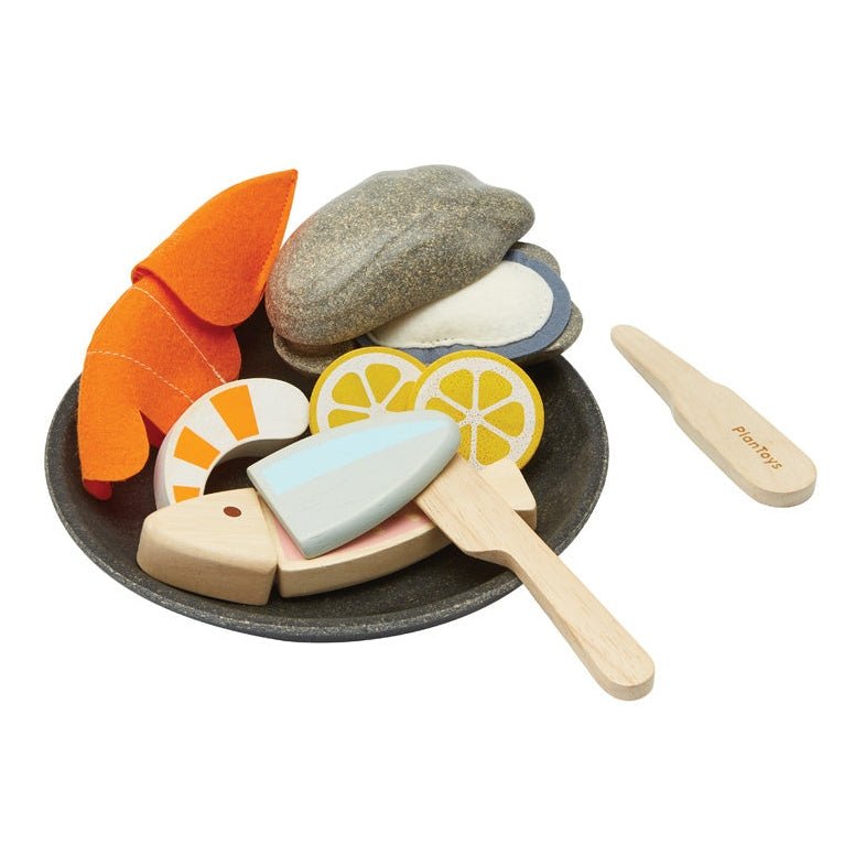 PlanToys Seafood Platter - Toby Tiger