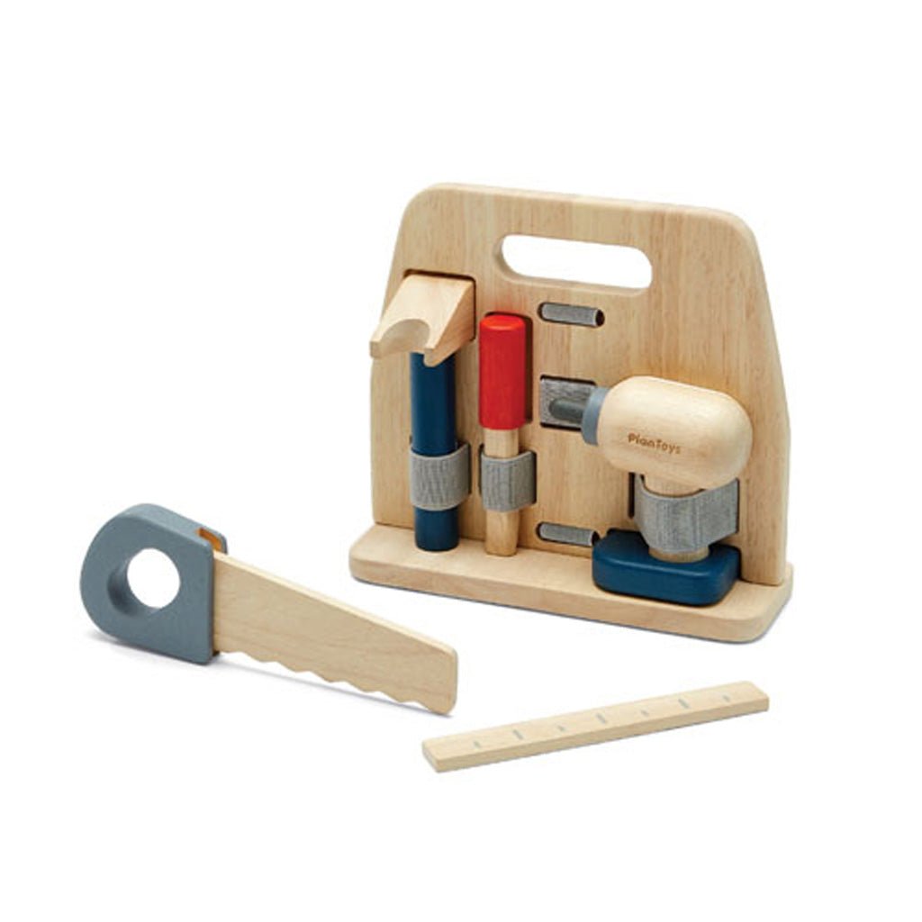 PlanToys Handy Carpenter Set - Toby Tiger