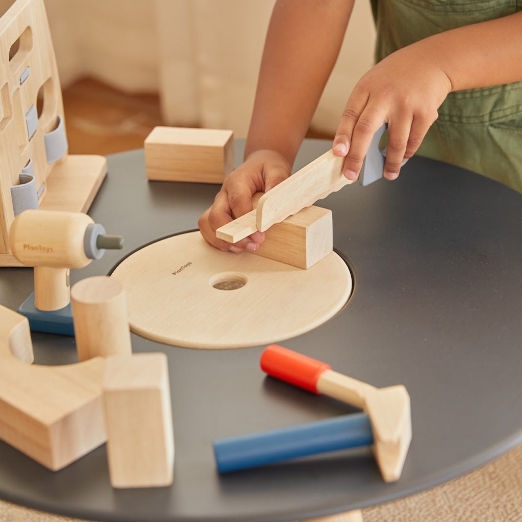 PlanToys Handy Carpenter Set - Toby Tiger